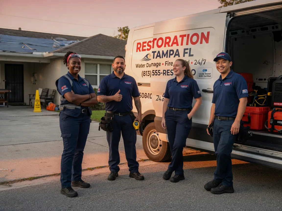 Water Damage Restoration company in Huddleston, VA